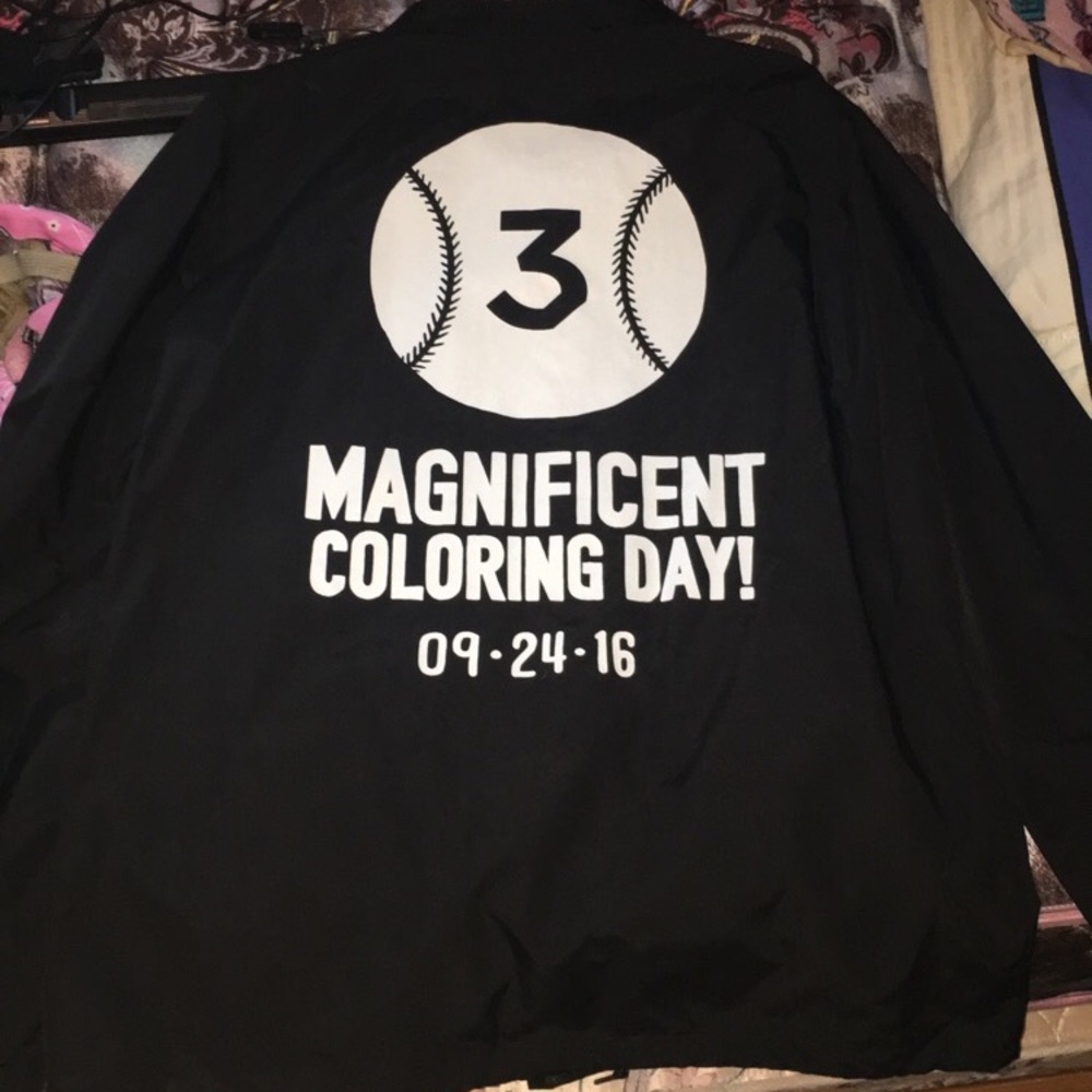 Limited Edition Magnificent Coloring Day Jacket.